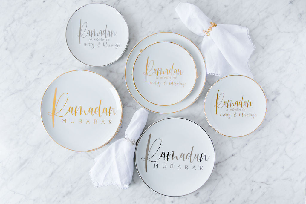 Ramadan Dinnerware Set Crescent Star Creations