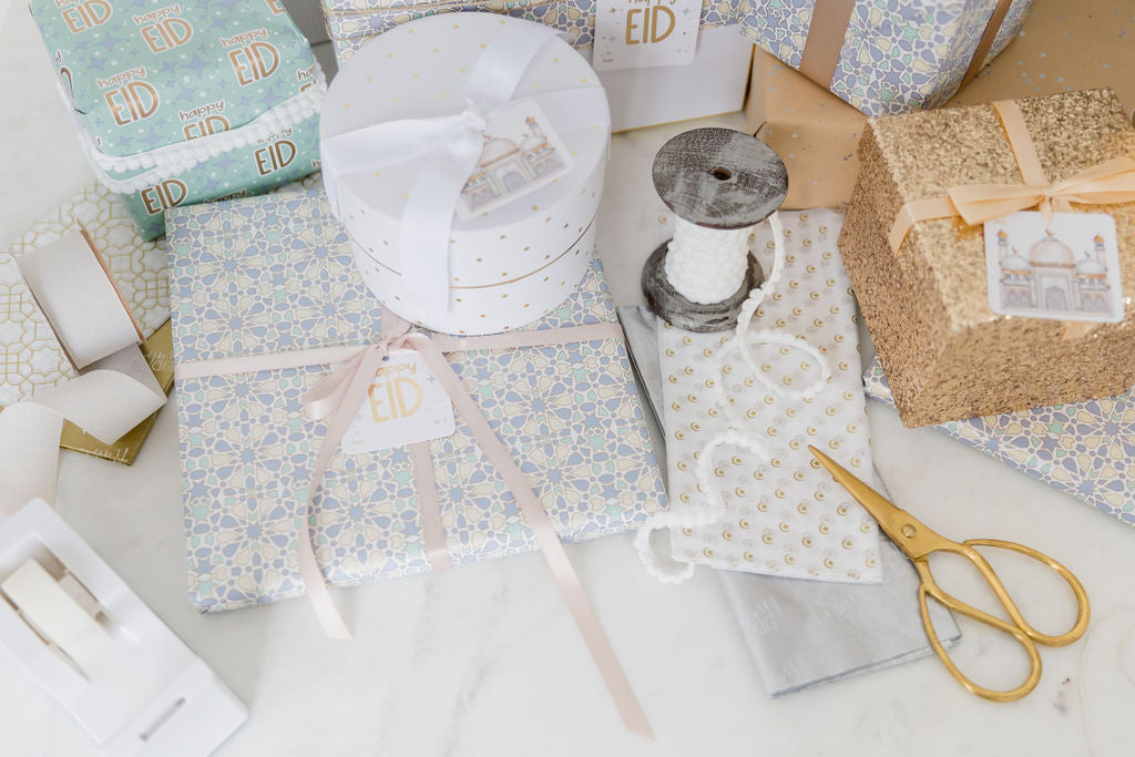 Geometric Gift Wrap