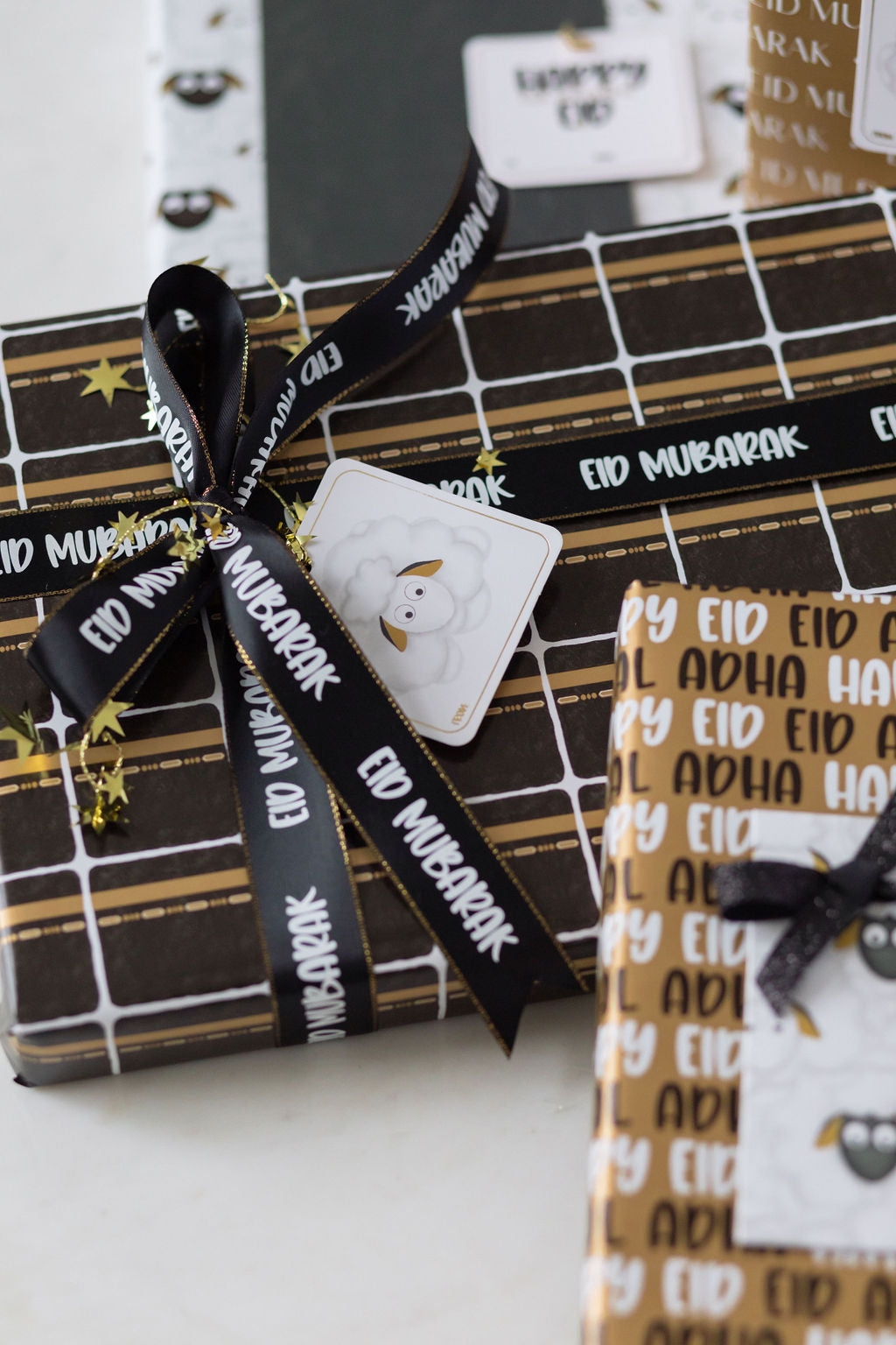 Kaaba + Happy Eid Gift Wrap