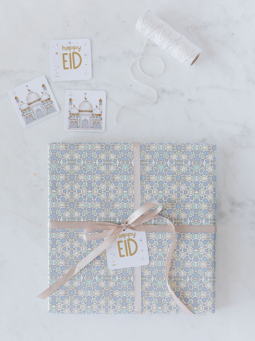 Geometric Gift Wrap