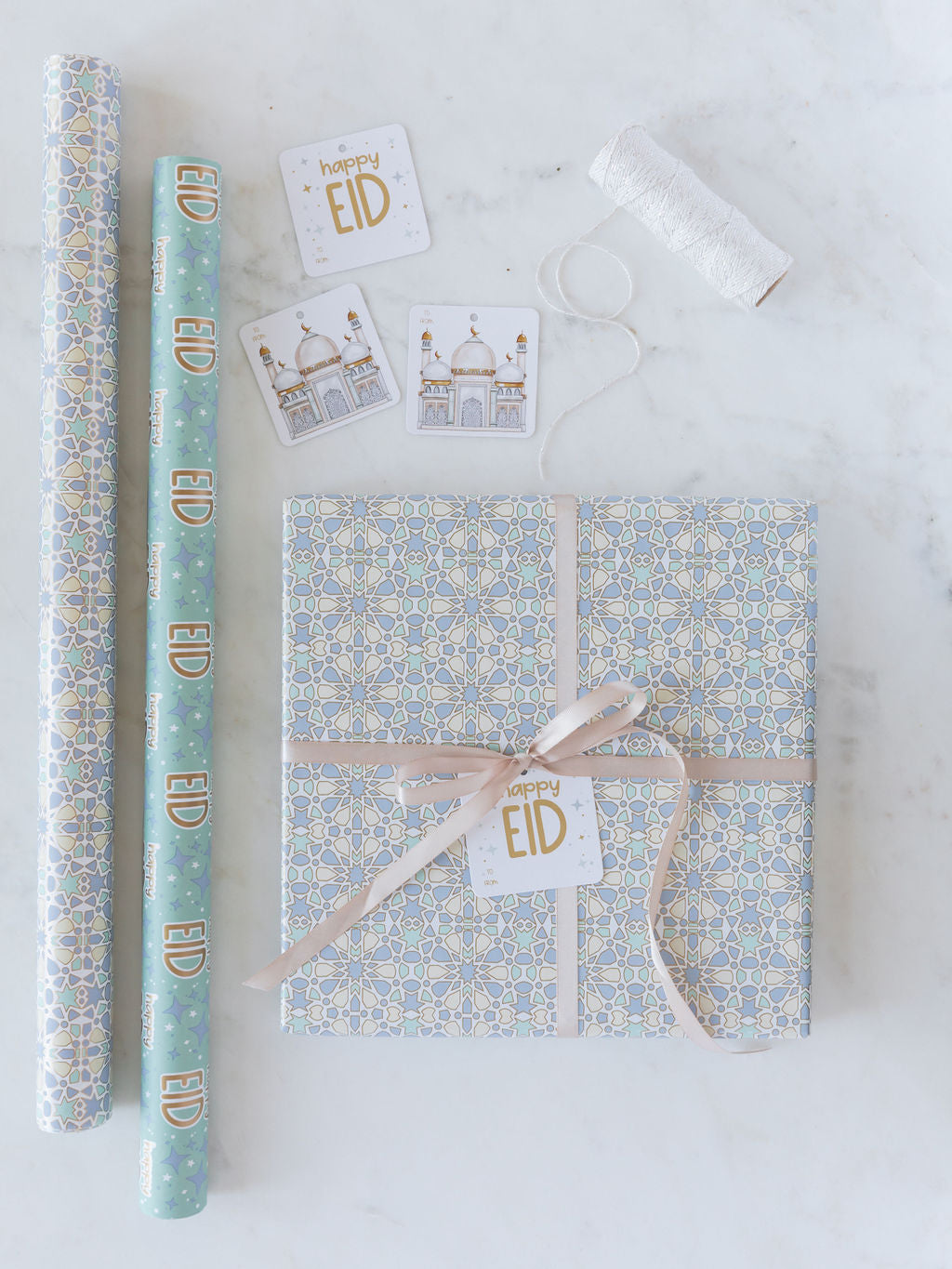 Geometric Gift Wrap