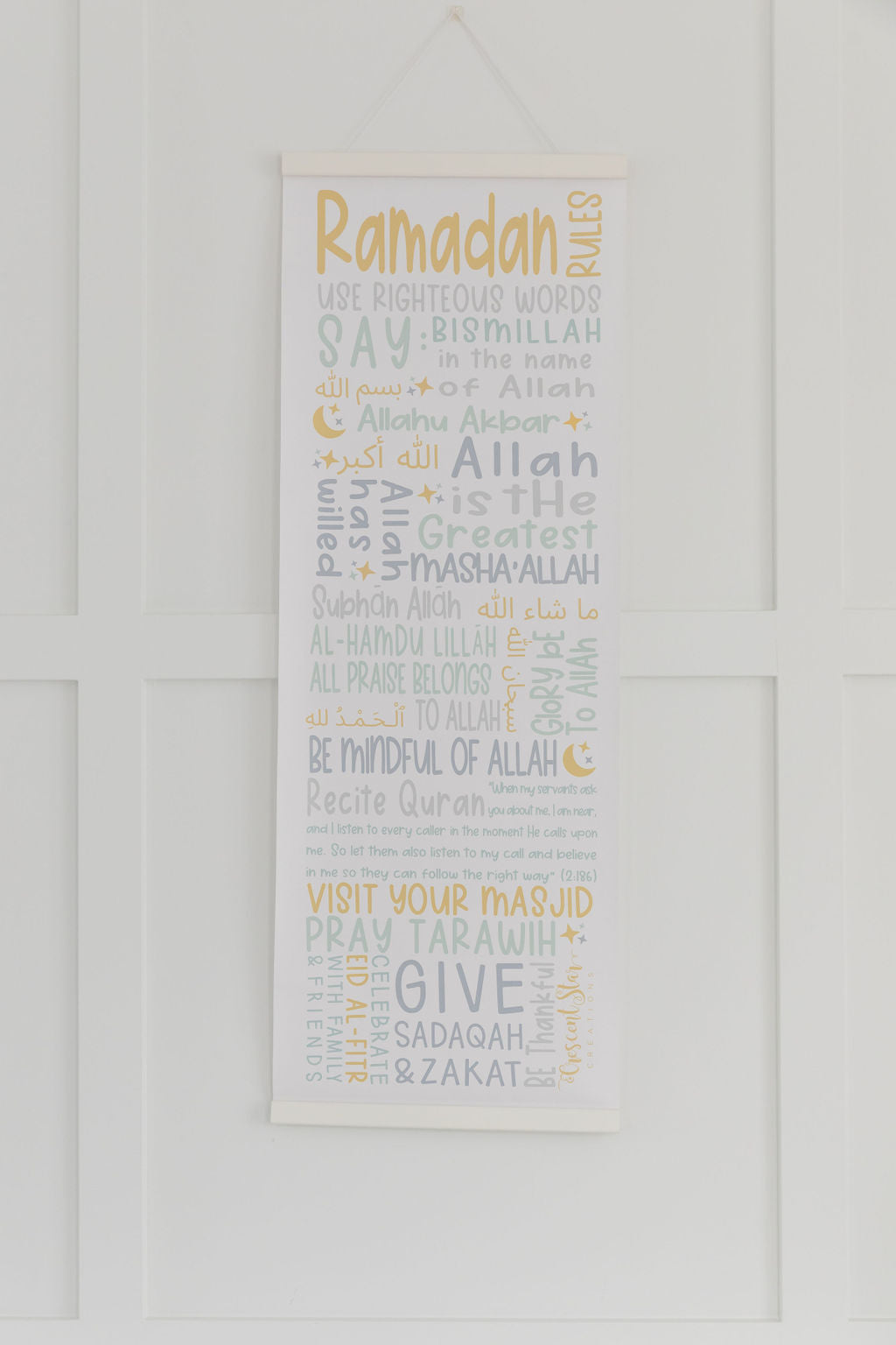 Ramadan Rules Scroll