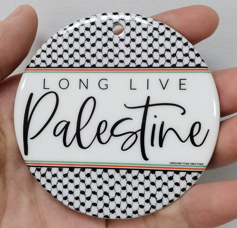 Palestine Ceramic Charm