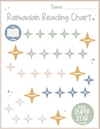 Ramadan Reading Chart