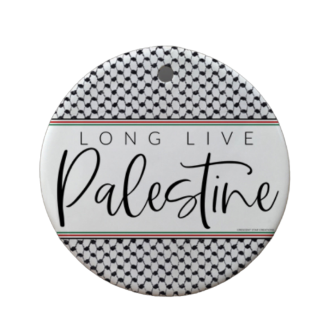 Palestine Ceramic Charm